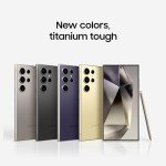 SAMSUNG Galaxy S24 Ultra 5G, US Version, 256GB, Titanium Violet - Unlocked (Renewed)