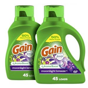 Gain Aroma Boost Laundry Detergent, Moonlight Breeze - 2 Pack