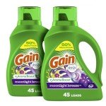 Gain Aroma Boost Laundry Detergent, Moonlight Breeze - 2 Pack
