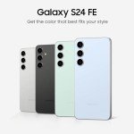 SAMSUNG Galaxy S24 FE Factory Unlocked 128GB SM-S721U1 - Blue (Renewed)