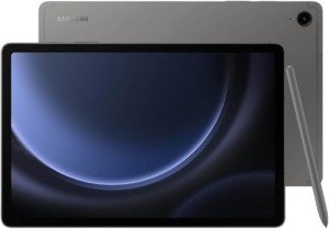 SAMSUNG Galaxy Tab S9 FE (SM-X510) W/S Pen, 256GB 8GB RAM, WiFi Only, Factory Unlocked GSM, International Version (Gray) (Renewed)