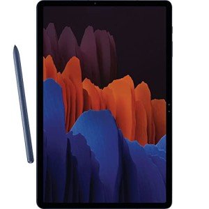 SAMSUNG Electronics Galaxy Tab S7+ Wi-Fi, Mystic Navy - 256 GB (Renewed)