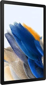 Samsung Galaxy Tab A8 Android Tablet, 10.5” LCD Screen, 32GB Storage, Long-Lasting Battery, Kids Content, Smart Switch, Expandable Memory, Gray, SM-X200NZAZXAR (Renewed)