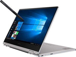 2019 Samsung Notebook 9 Pro 2in1 13.3"FHD Touch Screen Laptop, Intel i7,8GB DDR4,256GB PCI-e SSD, 2X Thunderbolt 3, Webcam, WiFi, Active Pen, 2.84 LBS, 0.5", Titan Platinum (Renewed)