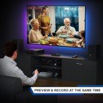 Portta VHS to Digital Converter, Video to Digital Recorder with Remote, Compatible with VHS, VCR, DVR, DVD, Cassette, Hi8, Mini DV Players, Camcorder, Gaming Consoles (Player not Included)