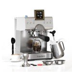 Empstorm 20 Bar Espresso Machine, Cold & Hot Brew Professional Expresso Coffee machines Cappuccino Machine with Steam Milk Frother, Stainless Steel Espresso Coffee Machine For Home and Office