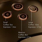 L'OR Barista System Coffee and Espresso Machine Combo by Philips, Matte Black