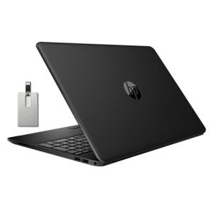 HP 15.6" HD Student Laptop, Intel Pentium Silver N5030, 16GB RAM, 1TB PCIe SSD, Intel UHD Graphics, HD Webcam, Numpad, Wi-Fi 5, Bluetooth, Windows 11, Black, 32GB USB Card (Renewed)