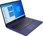 HP 14" Touchscreen Laptop, Intel Quad-Core N4120, 4GB RAM, 64GB eMMC, Webcam, Super Fast Wifi, HDMI, Sapphire Blue (Renewed)