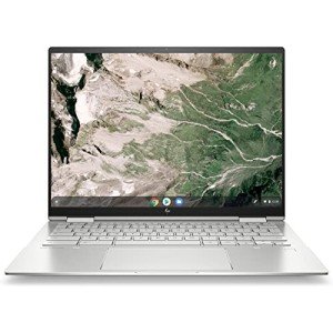 HP Chromebook x360 2 in 1 Touchscreen Flip Laptop, 13.5" WUXGA+ IPS Display, Intel Core i5 Processor, 8GB DDR4 RAM, 256GB SSD, Convertible Design, ChromeOS, Bluetooth, Speaker, WiFi, Silver (Renewed)