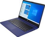 HP 14" Touchscreen Laptop, Intel Quad-Core N4120, 4GB RAM, 64GB eMMC, Webcam, Super Fast Wifi, HDMI, Sapphire Blue (Renewed)