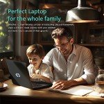 HP 15.6" HD Student Laptop, Intel Pentium Silver N5030, 16GB RAM, 1TB PCIe SSD, Intel UHD Graphics, HD Webcam, Numpad, Wi-Fi 5, Bluetooth, Windows 11, Black, 32GB USB Card (Renewed)