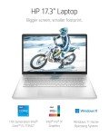 HP 17-inch Laptop, 11th Generation Intel Core i5-1135G7, Intel Iris Xe Graphics, 8 GB RAM, 256 GB SSD, Windows 11 Home (17-cn0025nr,Natural Silver) (Renewed)