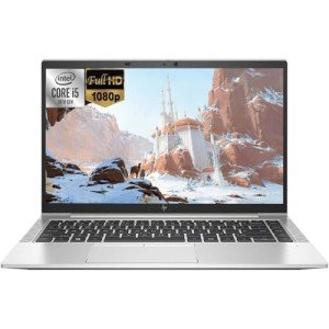 HP EliteBook 840 G7 14 Notebook - 1920 x 1080 -Quad Core i5-10310U - 16 GB RAM - 256 SSD - Windows 10 Pro 64-bit - Intel UHD Graphics - Bluetooth - English Keyboard (Renewed)