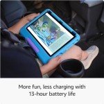 Amazon Fire HD 10 Kids tablet (newest model) ages 3-7 | Bright 10.1" HD screen with included ad-free and exclusive content, robust parental controls, 13-hr battery, 32 GB, Blue