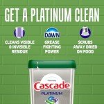 Cascade Platinum Lemon Dishwasher Pods - 59 Count