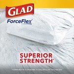 Glad ForceFlex Tall Kitchen Trash Bags, 13 Gal, Gain Lavender with Febreze, 80 Ct (Pack May Vary)