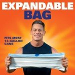Hefty Ultra Strong 13 Gallon Trash Bags, Tall Kitchen Trash Bags 13 Gallon Size, Drawstring Closure, Continuous Odor Control, White, Lavender and Sweet Vanilla Scent, 110 Bags