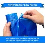 Reli. SuperValue 13 Gallon Recycling Bags | 300 Count | Tall Kitchen | Blue Trash Bags