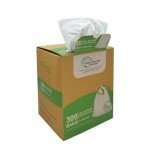 TYPLASTICS 300 Count 13 Gallon Tall Kitchen Drawstring Trash Bags, GRS Compliant, Eco-Friendly Recycled Material