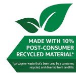 Amazon Basics 13 Gallon Flextra Strength Tall Kitchen Drawstring Trash Bags, Clean Fresh Scnet, Tear Resistant, 10% Post Consumer Recycled, 90 Count