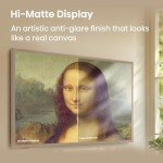 Hisense 75-Inch Class QLED 4K S7N CanvasTV Series Dolby Vision HDR Google Smart TV (75S7N, 2025 Model) - 144Hz, Art Mode, Anti-Glare Panel, Hi-Matte Display, UltraSlim Wall Mount & Frame Included