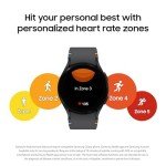 SAMSUNG Galaxy Watch FE 40mm LTE AI Smartwatch w/Fitness Tracking, BIA Sensor, Personalized HR Zones, Heart Rate Tracker, Sleep Monitor, 2024, Silver [US Version, 1Yr Manufacturer Warranty]
