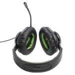 JBL Quantum 100X - Wired Over-Ear Gaming Headset with a Detachable mic, QuantumSOUND Signature, Memory Foam Comfort, Compatible with Windows Sonic Surround Sound (Black)