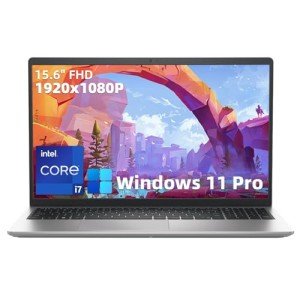 Dell Inspiron-3530 15.6in-FHD Business Laptop - 13th Gen Intel i7-1355U, Intel Iris Xe Graphics, Wi-Fi 6, Backlit Keyboard, Fingerprint Reader, w/USB Hub Win11 Pro & MS Office (64GB | 4TB SSD)