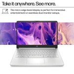 HP 2025 New Student Business Laptop, Intel N150 CPU(Beats N4120), 14 Inch LED Screen, 16GB RAM, 384GB Storage(128GB UFS+256GB MSD), Wi-Fi 6, Copilot AI, Office Pro Lifetime, Windows 11 Pro,w/Mouse