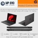 HP Laptop 255 G10 Notebook • 32GB RAM • 1TB SSD • 15.6" Full HD IPS Display • Ryzen 3 7330U Processor • HDMI • USB-C • Wi-Fi 6 • Bluetooth 5 • Windows 11 Pro • Business or Personal Use