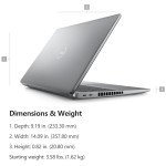 Dell Latitude 5550 5000 Business Laptop Computer, 16GB DDR5 RAM, 512GB PCIe SSD, Intel 12-Core Ultra 5 135U (Beat i7-1355U), 15.6" FHD, WiFi 6, Thunderbolt 4, Backlit KB, Fingerprint Reader, Win11 Pro