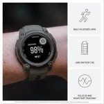 Garmin Instinct® E 40mm, Rugged Outdoor GPS Smartwatch, 24/7 Health Monitoring, Wrist-Based Heart Rate, Up to 16 Days of Battery Life, Charcoal