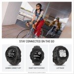 Garmin Instinct® E 40mm, Rugged Outdoor GPS Smartwatch, 24/7 Health Monitoring, Wrist-Based Heart Rate, Up to 16 Days of Battery Life, Charcoal