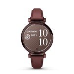 Garmin Lily 2, Small and Stylish Smartwatch, Hidden Display, Patterned Lens, Up to 5 Days Battery Life, Mulberry