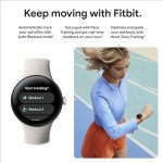 Google Pixel Watch 2 (Previous Model) with the Best of Fitbit - Heart Rate Tracking, Stress Management, Safety Features - Android Smartwatch - Champagne Gold Aluminum Case - Hazel Active Band - Wi-Fi