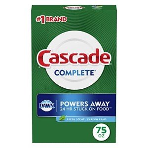 Cascade Complete Fresh Scent Dishwasher Powder, 75 oz