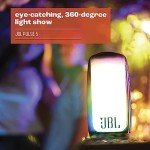 JBL Pulse 5 - Portable Bluetooth Speaker with Dazzling Lights Original Pro Sound, Black