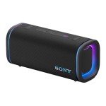 Sony ULT Field 5 Wireless Portable Bluetooth Speaker, IP67 Waterproof, Dustproof, and Rustproof with Enhanced Bass, 25 Hour Battery, 360° Party Light, and Shoulder Strap (SRSULT50B), Black