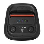 JBL PartyBox Club 120 - Portable Party Speaker with Foldable Handle, Powerful JBL Pro Sound, Futuristic lightshow, Up to 12 Hours of Play time, Splash Proof, Dual Mic & Guitar Inputs (Black)