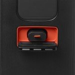 JBL PartyBox Club 120 - Portable Party Speaker with Foldable Handle, Powerful JBL Pro Sound, Futuristic lightshow, Up to 12 Hours of Play time, Splash Proof, Dual Mic & Guitar Inputs (Black)