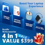 Dell Inspiron 16 Touchscreen Premium Laptop - 16" FHD Display, AMD Ryzen 7-8840U, Backlit Keyboard, Fingerprint Reader, w/DVD Drive, Win11 Pro, Lifetime MS Office (32GB RAM DDR5| 1TB SSD)
