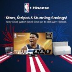 Hisense 75” Class U6 Series ULED 4K UHD Smart Fire TV (75U6HF, 2024) - QLED, Full Array Local Dimming, 600-Nit, Dolby Vision HDR 10+, HDMI 2.1, MEMC, 240 Motion Rate with VRR, Alexa Compatibility