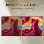Hisense 75” Class U6 Series ULED 4K UHD Smart Fire TV (75U6HF, 2024) - QLED, Full Array Local Dimming, 600-Nit, Dolby Vision HDR 10+, HDMI 2.1, MEMC, 240 Motion Rate with VRR, Alexa Compatibility