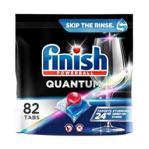 Finish Quantum Dishwasher Pods, 82 Count – Powerful Clean