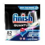 Finish Quantum Dishwasher Pods, 82 Count – Powerful Clean