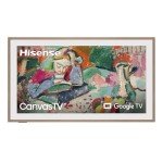 Hisense 85-Inch Class QLED 4K S7N CanvasTV Series Dolby Vision HDR Google Smart TV (85S7N, 2025 Model) - 144Hz, Art Mode, Anti-Glare Panel, Hi-Matte Display, UltraSlim Wall Mount & Frame Included