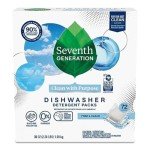 Seventh Generation Free & Clear Dishwasher Packs (72)