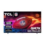 TCL 98-Inch QM7K QLED 4K Smart QD-Mini LED TV with Google TV (98QM7K, 2025 Model) Dolby Vision IQ, Dolby Atmos, HDR, Game Accelerator up to 288Hz, Voice Remote, Works with Alexa, Streaming Television