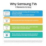 SAMSUNG 85-Inch Class QLED Q8F 4K UHD Smart TV (2025 Model) Q4 AI Processor, 100% Color Volume with Quantum Dot, AirSlim Design, Endless Free Content, Samsung Vision AI, Alexa Built-in